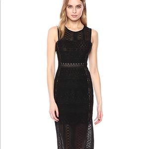 NWT BCBG MAXAZRIA BLACK DRESS